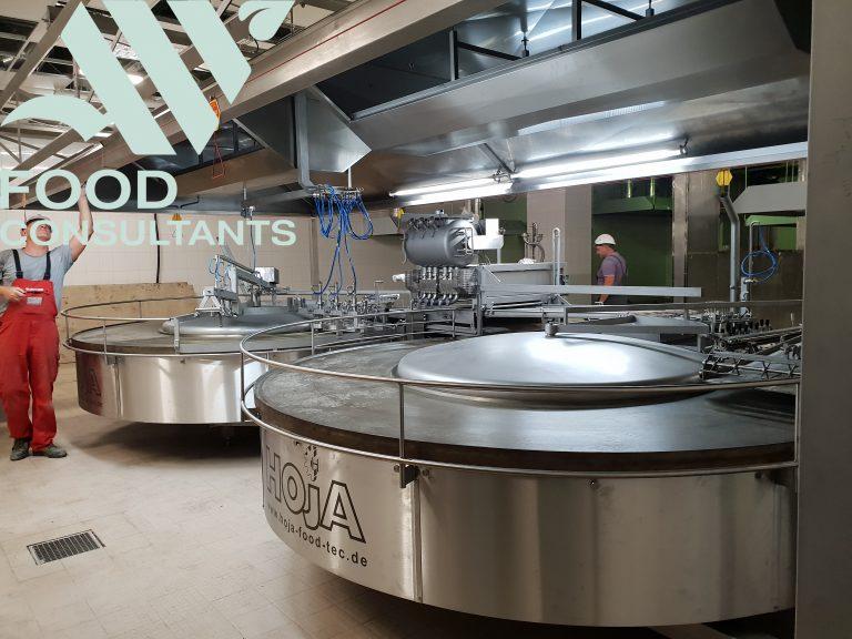 Автоматизированная линия жарки блинов - Проектирование пищевых производств AW Food Consultats